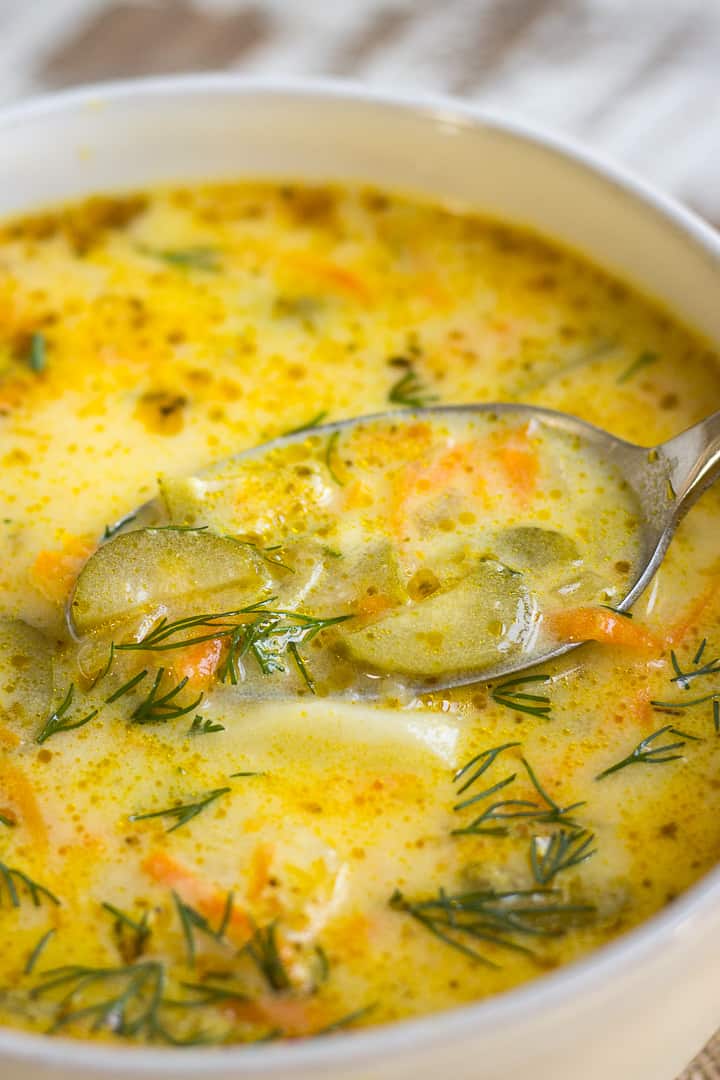 Hearty & Creamy Dill Pickle Soup: An Adaptable Family Favorite